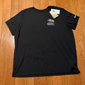 Nike Dry Fit Baltimore Ravens Tshirt Mens XXL